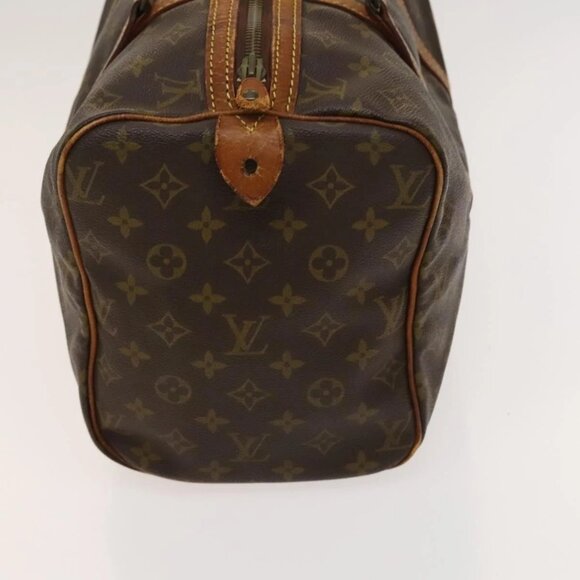 LOUIS VUITTON Monogram Sac Souple 35 Boston Bag M41626 LV Auth 128383 - Picture 6 of 16